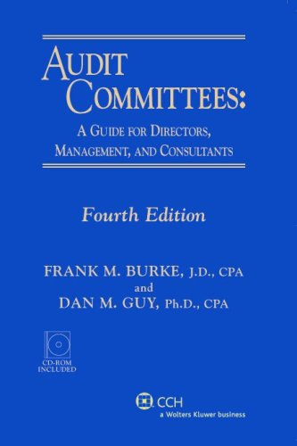Book cover for Guide to Audit Committees 4e
