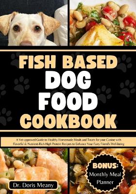 Book cover for Fish Based Dog Food Cookbook