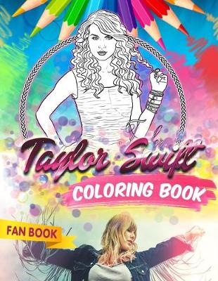 Book cover for Taylor Swift Coloring Book