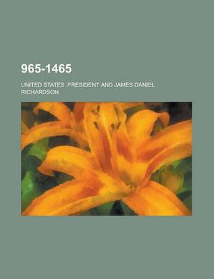 Book cover for 965-1465