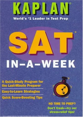 Book cover for Sat in a Week