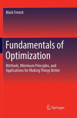 Book cover for Fundamentals of Optimization