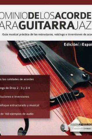 Cover of Dominio de los acordes para guitarra jazz