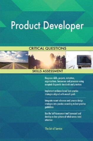 Cover of Product Developer Critical Questions Skills Assessment