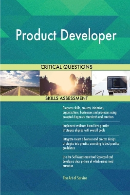 Book cover for Product Developer Critical Questions Skills Assessment