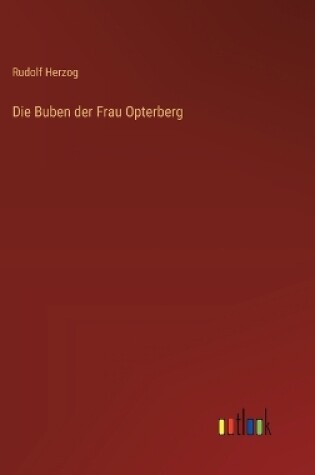 Cover of Die Buben der Frau Opterberg