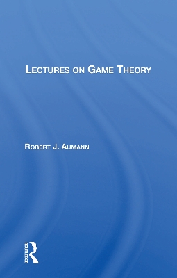 Book cover for Lectures On Game Theory