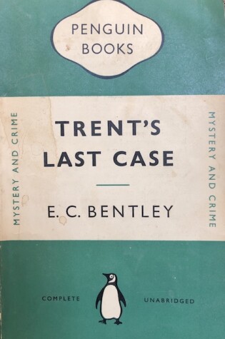 Cover of Trent's Last Case