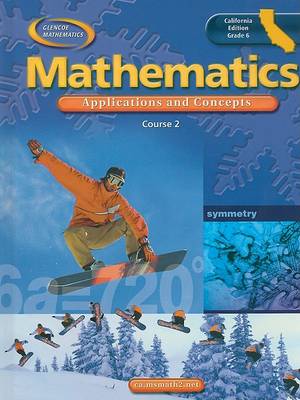 Book cover for Glencoe Mathematics Course 2 California Edition