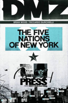 Book cover for Dmz TP Vol 12 The Five Nations Of New York