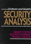 Book cover for Graham and Dodd's Security Analysis