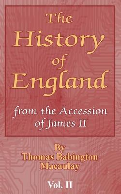 Book cover for The History of England