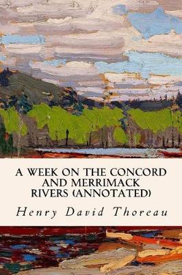 Book cover for A Week on the Concord and Merrimack Rivers (annotated)