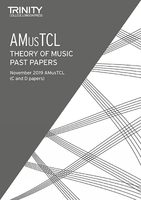 Book cover for Trinity College London Theory Past Papers Nov 2019: AMusTCL