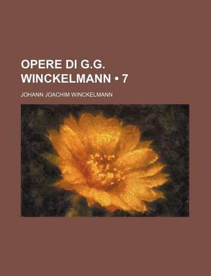 Book cover for Opere Di G.G. Winckelmann (7)