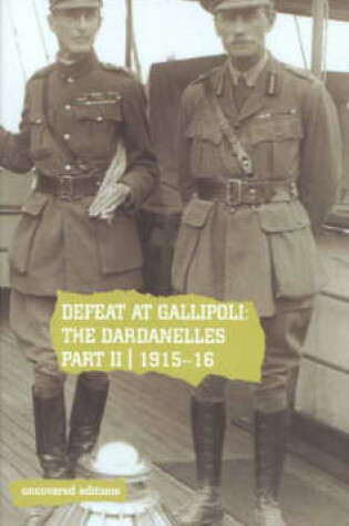 Cover of Defeat at Gallipoli