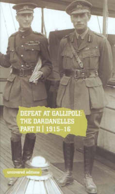 Book cover for Defeat at Gallipoli