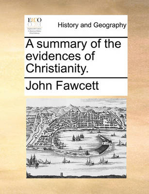 Book cover for A Summary of the Evidences of Christianity.