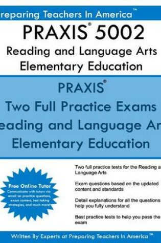 Cover of Praxis 5002 Reading and Language Arts Elementary Education