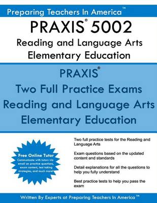 Book cover for Praxis 5002 Reading and Language Arts Elementary Education