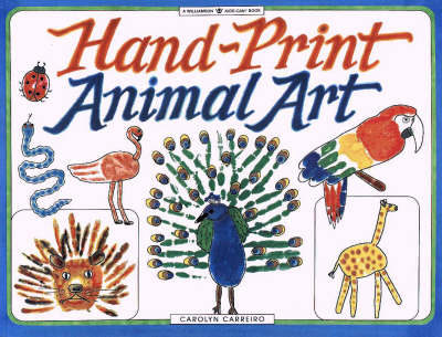 Book cover for Hand-Print Animal Art