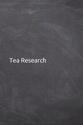 Book cover for Tea Research