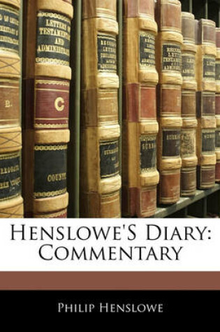 Cover of Henslowe's Diary