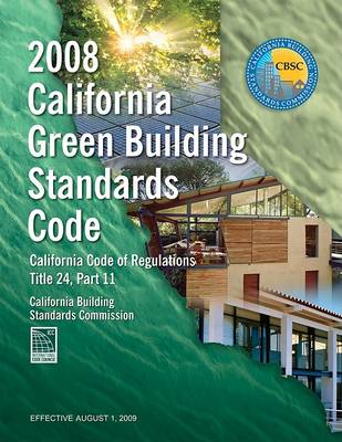 Cover of 2008 California Green Building Standards Code, Title 24 Part 11
