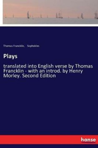 Cover of Plays