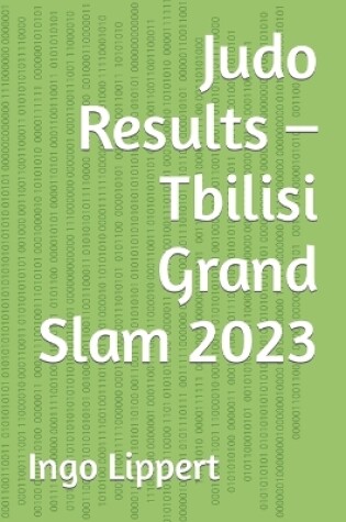 Cover of Judo Results - Tbilisi Grand Slam 2023