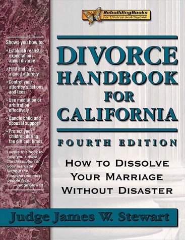 Cover of Divorce Handbook for California