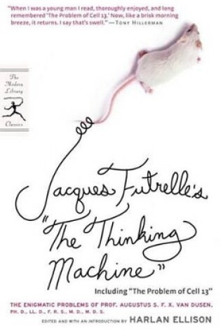 Cover of Jacques Futrelle's "The Thinking Machine"