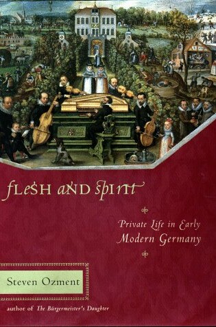 Cover of Flesh and Spirit: Private Life in Early Modern Germany