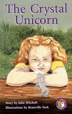 Book cover for The Crystal Unicorn