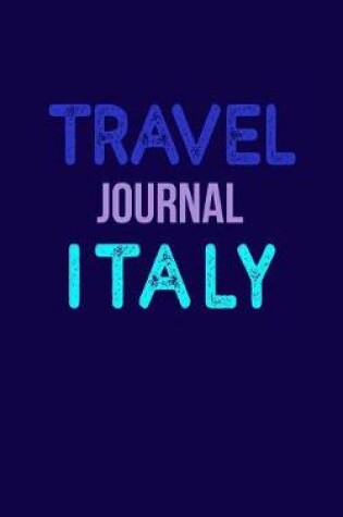 Cover of Travel Journal Italy