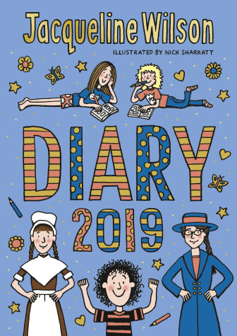 Book cover for The Jacqueline Wilson Diary 2019