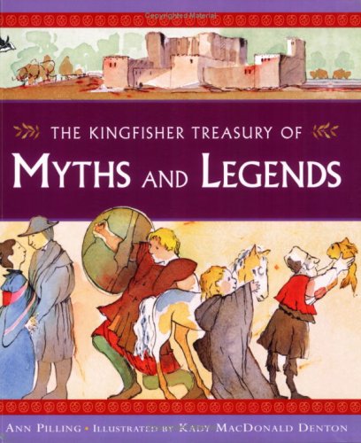 Book cover for The Kingfisher Treasury Myths and Legends