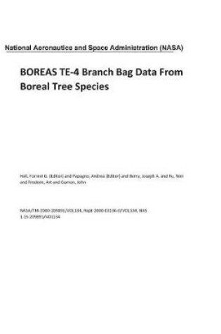 Cover of Boreas Te-4 Branch Bag Data from Boreal Tree Species