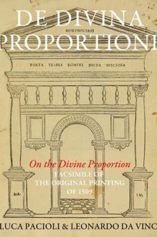 Cover of De Divina Proportione (On the Divine Proportion)