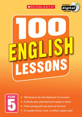 Book cover for 100 English Lessons: Year 5