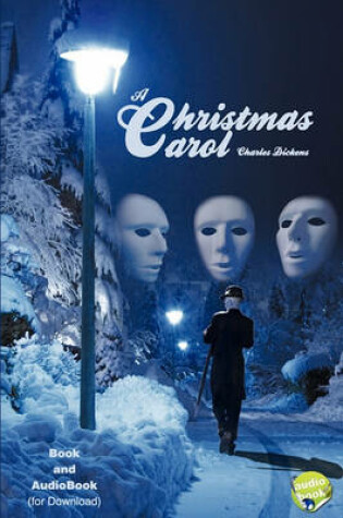 Cover of A Christmas Carol - Paperback Plus Link for Audiobook Download