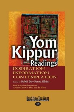 Cover of Yom Kippur Readings