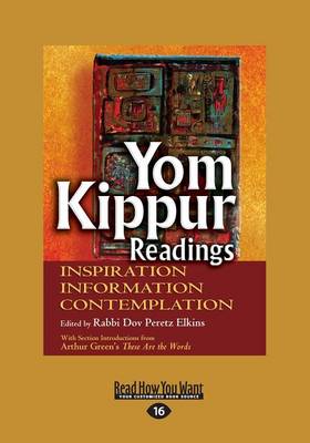 Book cover for Yom Kippur Readings