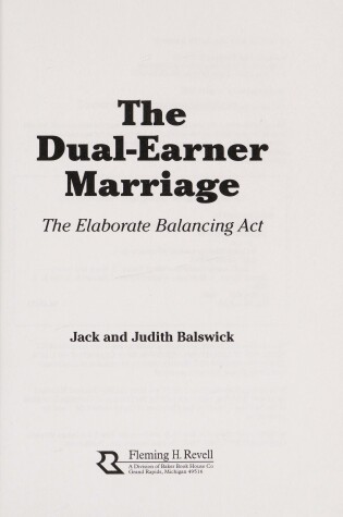 Cover of The Dual-Earner Marriage