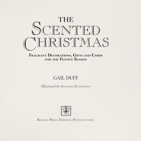 Book cover for The Scented Christmas