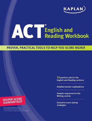 Book cover for Kaplan ACT English and Reading Workbook
