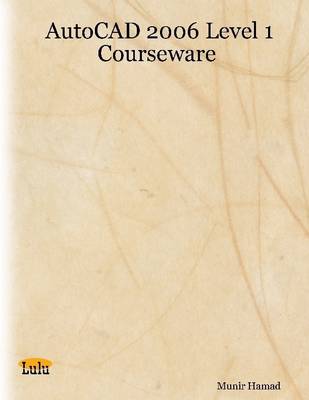 Book cover for AutoCAD 2006 Level 1 Courseware