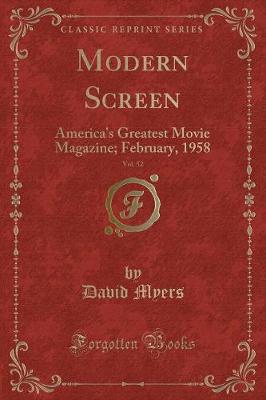 Book cover for Modern Screen, Vol. 52