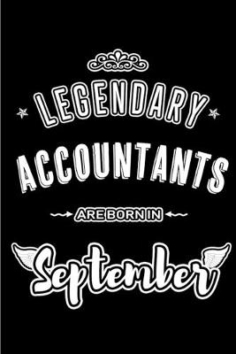 Book cover for Legendary Accountants are born in September