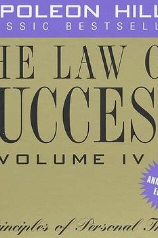 Cover of The Law of Success, Volume IV, 75th Anniversary Edition